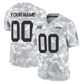 Punc Custom NY.Jets Arctic Camo Salute to Service Limited Game Any Name & Numbers Stitched Jerseys