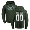 Punc Custom NY.Jets Green LOGO Pullover Hoodies Limited Game Any Name & Numbers Stitched Jerseys