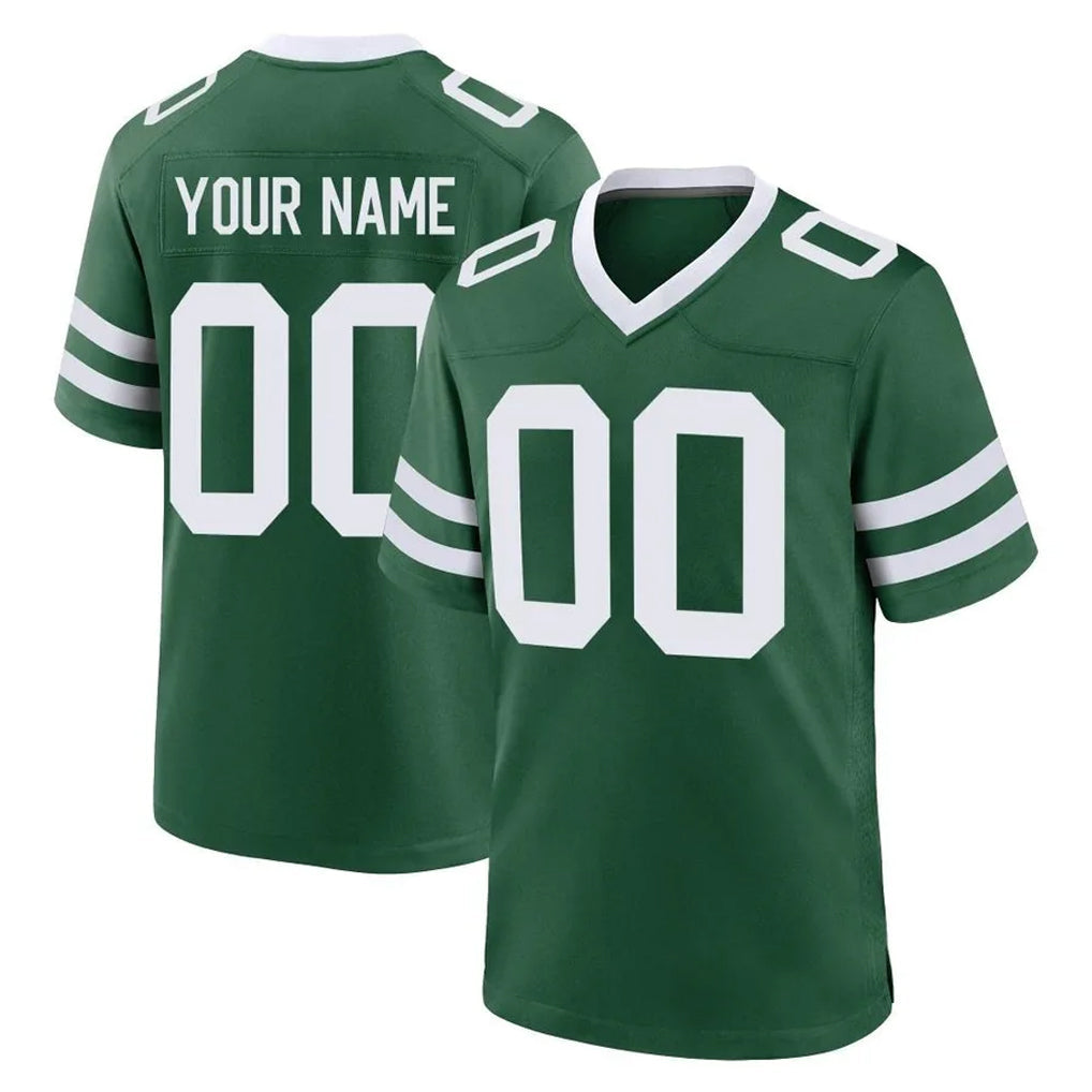 Punc Custom NY.Jets Green Legacy Home Game Any Name & Numbers Stitched Jerseys