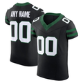 Punc Custom NY.Jets Legacy Black Alternate Vapor F.U.S.E. Elite Stitched Jerseys