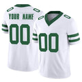 Punc Custom NY.Jets White Legacy Limited Vapor F.U.S.E. Home Game Any Name & Numbers Stitched Jerseys