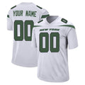 Punc Custom NY.Jets White Spotlight Home Game Any Name & Numbers Stitched Jerseys