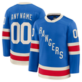 Punc Custom NY.Rangers Blue Centennial Premium Jerseys