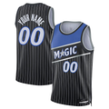 Punc Custom O.Magic Black Swingman Jerseys - Statement Edition