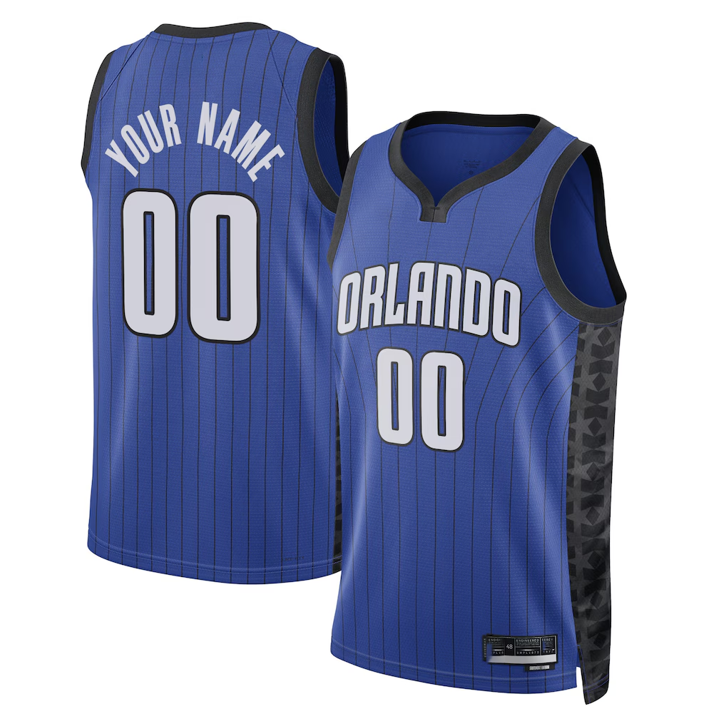 Punc Custom O.Magic Royal 2022-23 Swingman Jerseys - Statement Edition