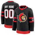 Punc Custom O.Senators Black Home Premium Jerseys