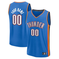 Punc Custom OC.Thunder Blue Fast Break Stitched Jerseys - Icon Edition