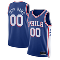 Punc Custom P.76ers Royal 2022-23 Swingman Jerseys - Icon Edition
