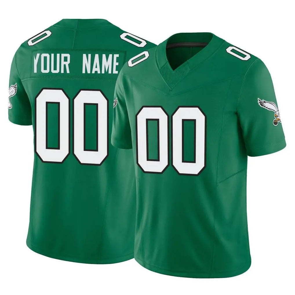 Punc Custom P.Eagles Green Kelly Alternate Vapor F.U.S.E. Home Game Any Name & Numbers Stitched Jerseys