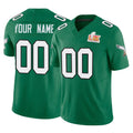Punc Custom P.Eagles Green Kelly Alternate Vapor F.U.S.E. Super Bowl LIX Home Game Any Name & Numbers Stitched Jerseys