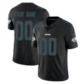 Punc Custom P.Eagles Limited Black Impact Home Game Any Name & Numbers Stitched Jerseys