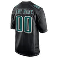 Punc Custom P.Eagles Midnight Black Fashion Game Stitched Jerseys