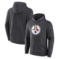 Punc Custom P.Steelers Gray Pullover Hoodies Limited Any Name & Numbers  Stitched Jerseys