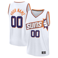Punc Custom P.Sunss Fanatics White Fast Break Jerseys - Association Edition