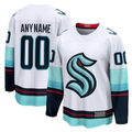 Punc Custom S.Kraken White Away Breakaway Jerseys