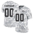 Punc Custom S.Seahawks Arctic Camo Limited Salute To Service Home Game Any Name & Numbers Stitched Jerseys