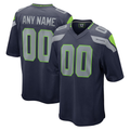 Punc Custom S.Seahawks College Navy Game Stitched Jerseys
