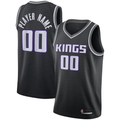 Punc Custom S.kings Black Swingman Jerseys - Statement Edition