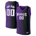Punc Custom S.kings Fanatics Purple Fast Break Jerseys - Statement Edition