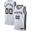 Punc Custom SA.Spurs White 2020-2021 Swingman Jerseys - Association Edition
