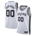 Punc Custom SA.Spurs White Swingman Jerseys - Association Edition