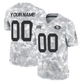 Punc Custom SF.49ers Arctic Camo Limited Salute To Service Home Game Any Name & Numbers Stitched Jerseys