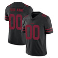 Punc Custom SF.49ers Black Alternate Limited Vapor Untouchable Home Game Any Name & Numbers Stitched Jerseys
