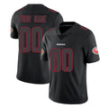 Punc Custom SF.49ers Black Impact Limited Home Game Any Name & Numbers Stitched Jerseys