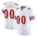 Punc Custom SF.49ers White 2025 Rivalries Collection Game Limited Any Name & Numbers Stitched Jerseys