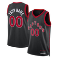Punc Custom T.Raptors Black 2022-23 Swingman Jerseys - Statement Edition