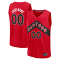 Punc Custom T.Raptors Red Fast Break Jerseys - Icon Edition