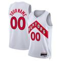 Punc Custom T.Raptors White Swingman Jerseys - Association Edition