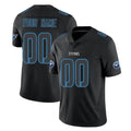 Punc Custom T.Titans Black Impact Limited Home Game Any Name & Numbers Stitched Jerseys