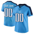 Punc Custom T.Titans Light Blue Limited Color Rush Home Game Any Name & Numbers Stitched Jerseys
