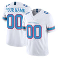 Punc Custom T.Titans White Limited Vapor F.U.S.E. Home Game Any Name & Numbers Stitched Jerseys