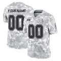 Punc Custom TB.Buccaneers Arctic Camo Limited Salute To Service Home Game Any Name & Numbers Stitched Jerseys