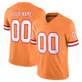 Punc Custom TB.Buccaneers Orange Limited Vapor F.U.S.E. Home Game Any Name & Numbers Stitched Jerseys
