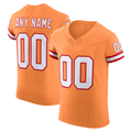 Punc Custom TB.Buccaneers Orange Vapor F.U.S.E. Elite Stitched Jerseys