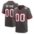 Punc Custom TB.Buccaneers Pewter Alternate Game Stitched Jerseys