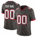 Punc Custom TB.Buccaneers Pewter Limited Alternate Vapor Home Game Any Name & Numbers Stitched Jerseys
