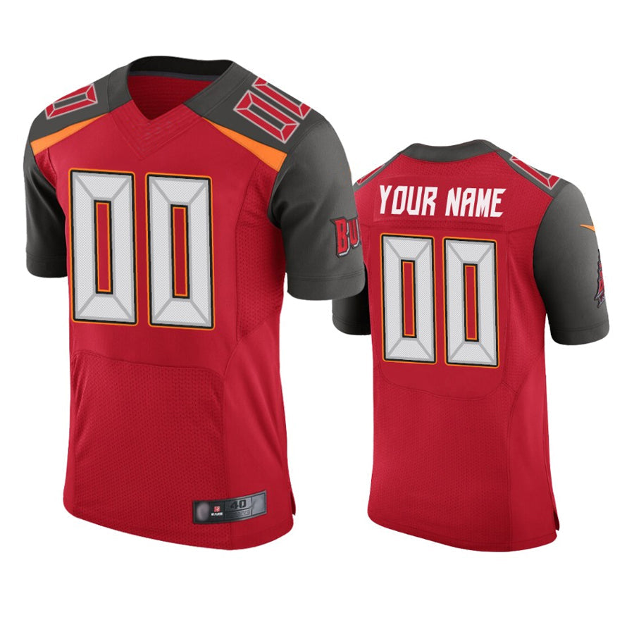 Punc Custom TB.Buccaneers Red Game Stitched Jerseys