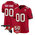 Punc Custom TB.Buccaneers Red Limited 2026 Season Vapor F.U.S.E. Home Game Any Name & Numbers Stitched Jerseys