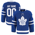 Punc Custom T.Maple Leafs Blue Home Authentic Pro Jerseys