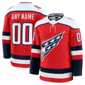 Punc Custom W.Capitals Red Alternate Premium Jerseys
