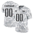 Punc Custom W.Commanders Arctic Camo Limited Salute To Service Home Game Any Name & Numbers Stitched Jerseys