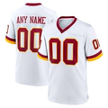 Punc Custom W.Commanders White Game Super Bowl Era Stitched Jerseys