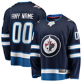 Punc Custom W.Jets Blue Home Breakaway Jerseys