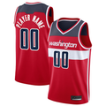 Punc Custom W.Wizards Red 2020-21 Swingman Jerseys - Icon Edition