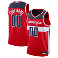 Punc Custom W.Wizards Red Swingman Jerseys - Icon Edition