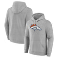 Punc D.Broncos Gray Pullover Hoodie Limited Blank Player Stitched Jerseys